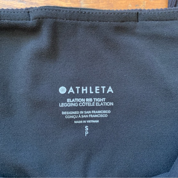 Athleta High Rise Elation Rib Tight - Picture 5 of 6